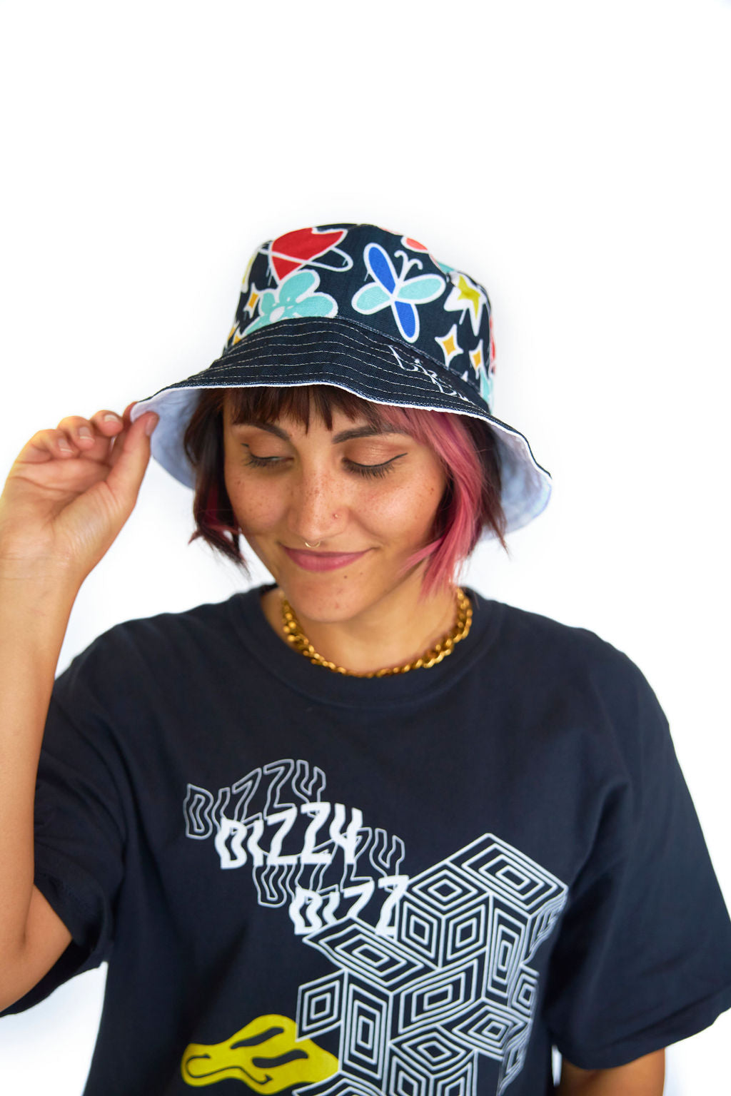 Street Art Reversible Bucket Hat