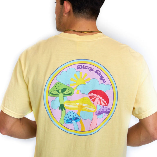 Rainbow Mushroom Graphic Tee