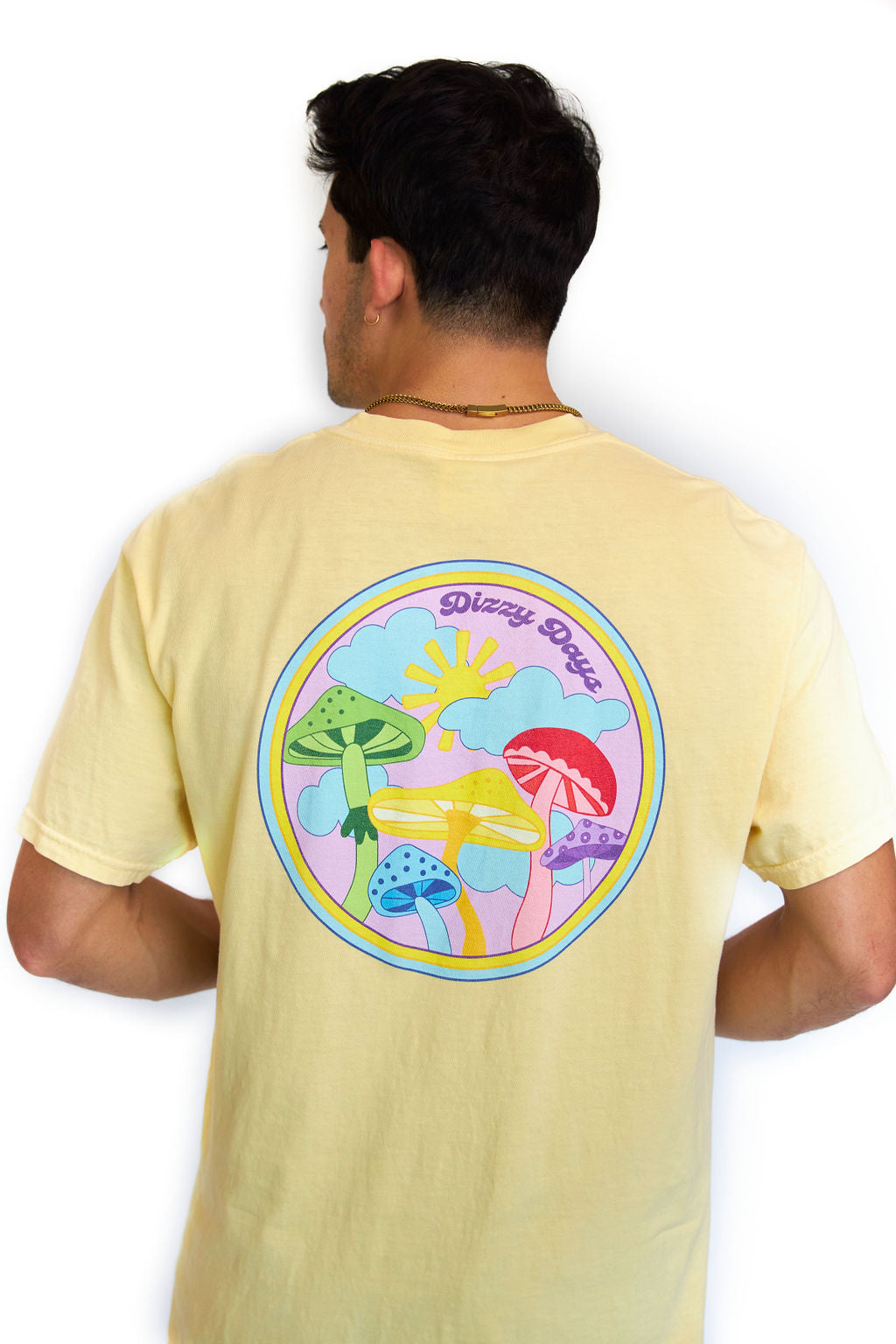 Rainbow Mushroom Graphic Tee