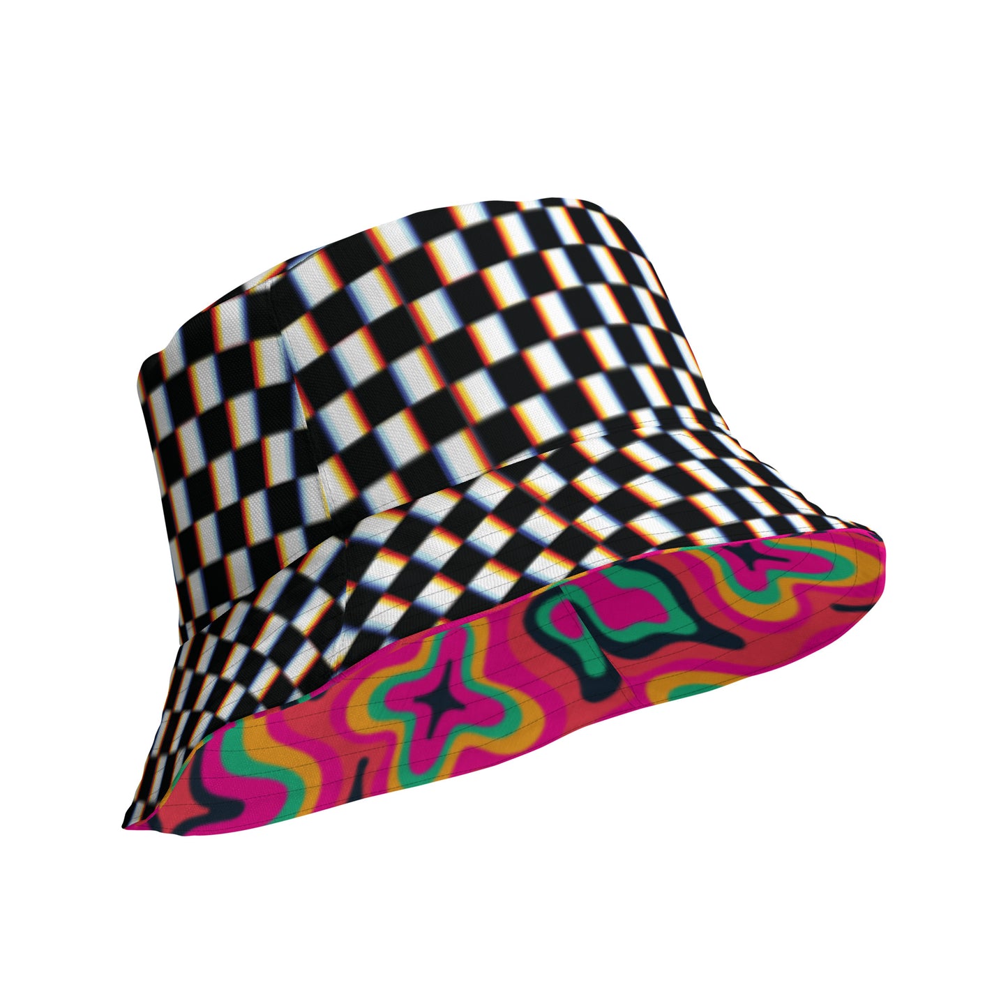 Hippie Flip Reversible Bucket Hat