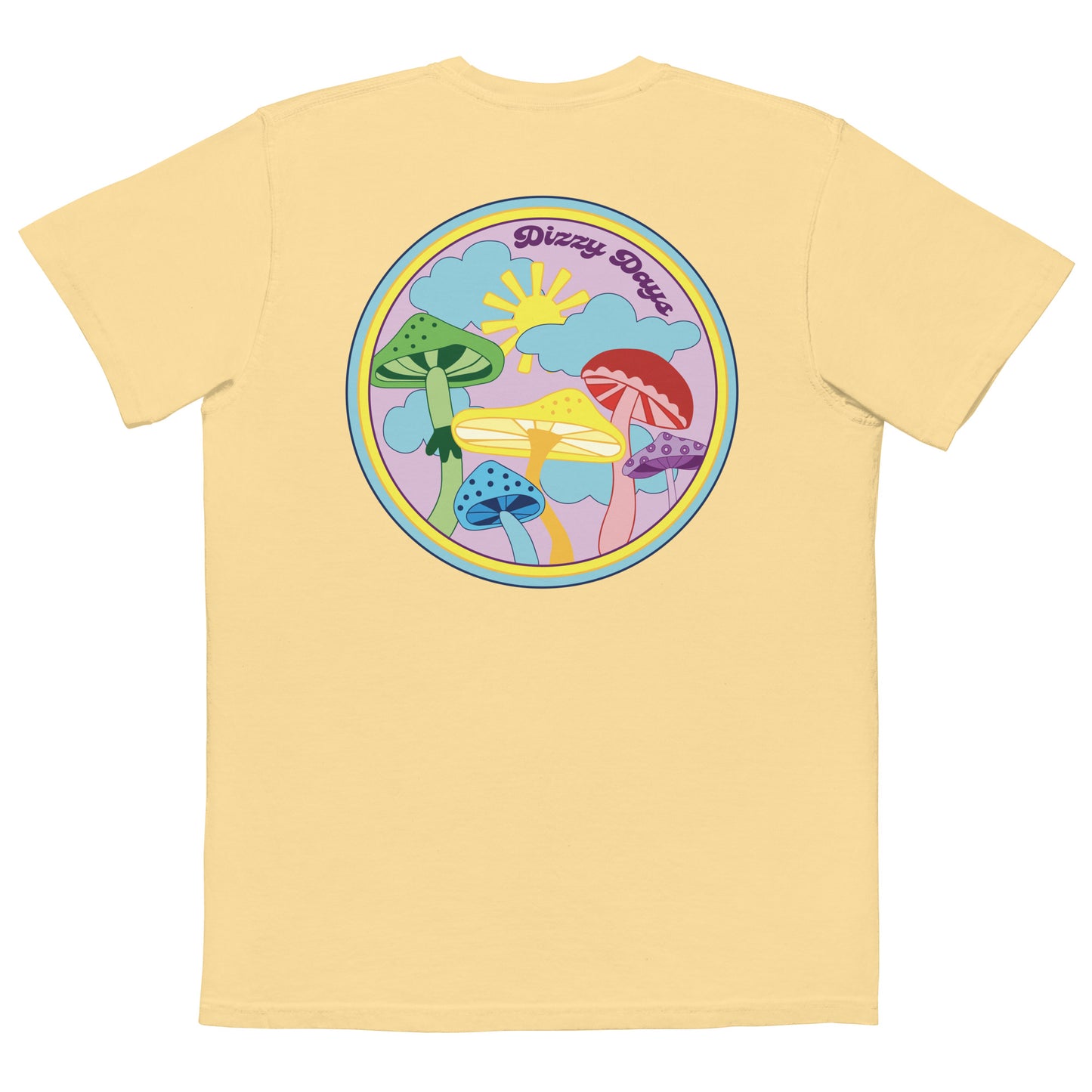 Rainbow Mushroom Graphic Tee