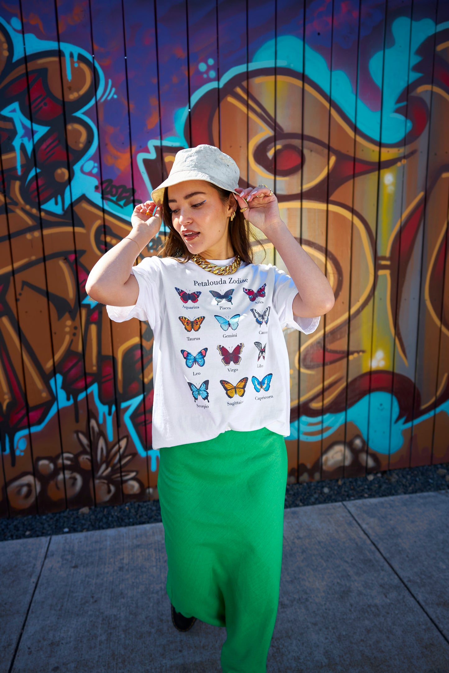 Zodiac Butterfly Graphic Tee