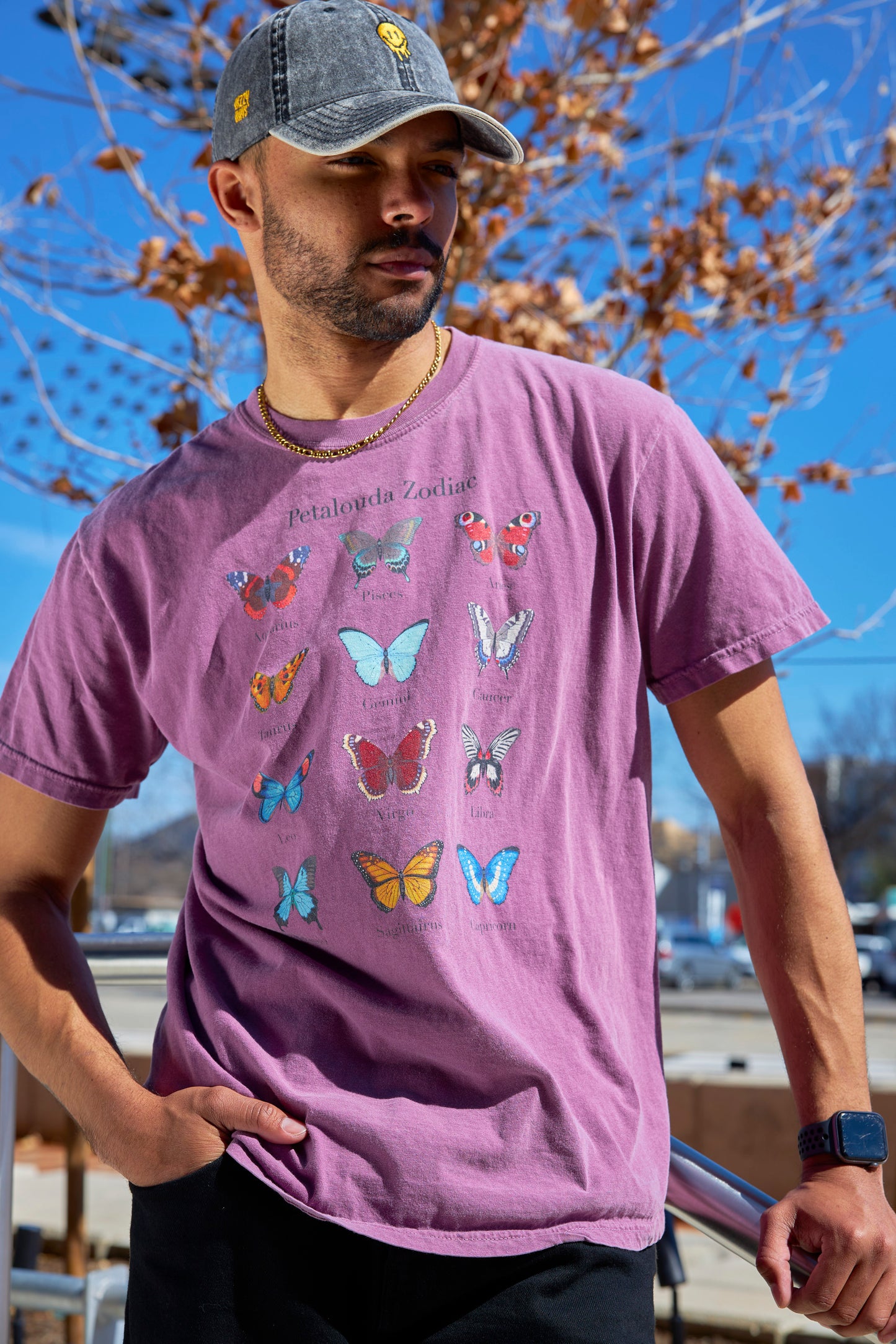 Zodiac Butterfly Graphic Tee